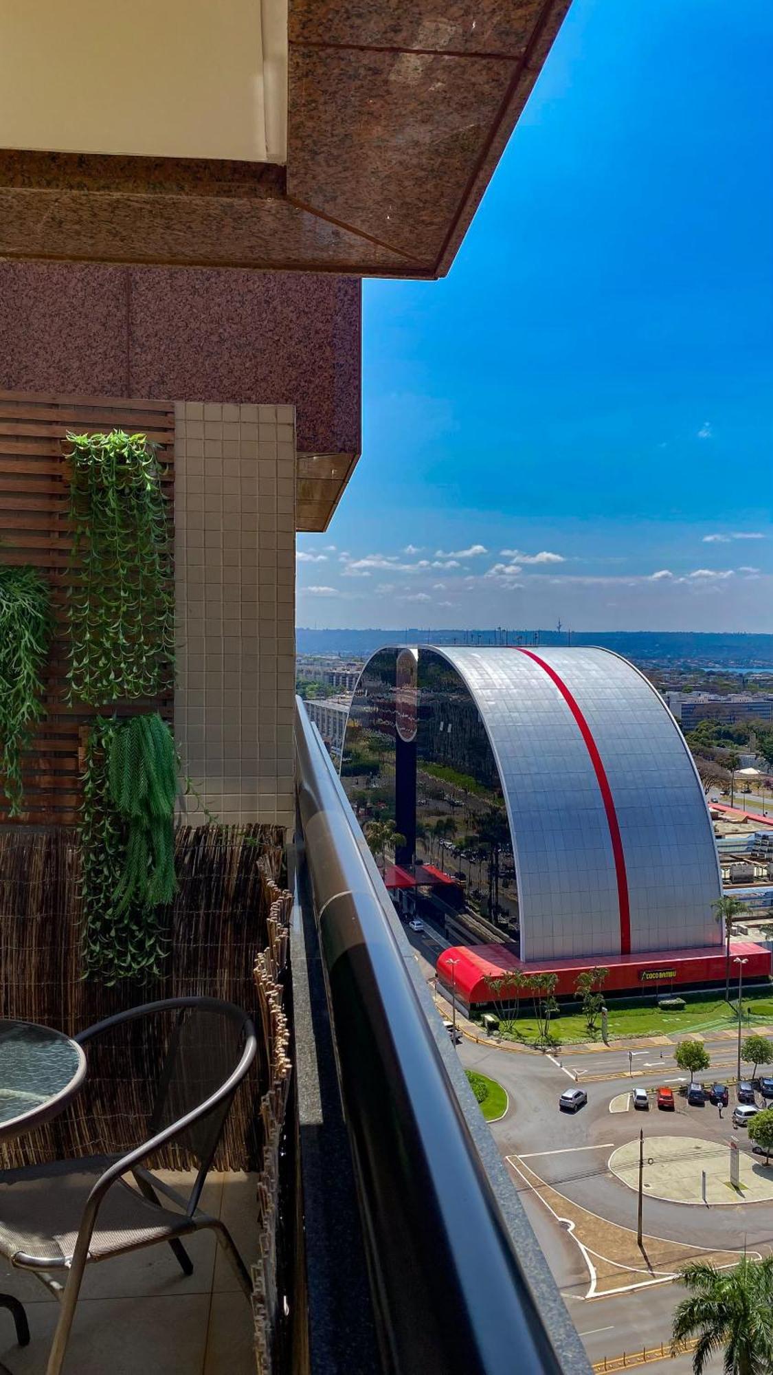 Apartment Lindo Flat Part Grand Mercure Varanda Aconchegante Brasilia